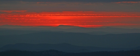 Sunrise in Tucker County